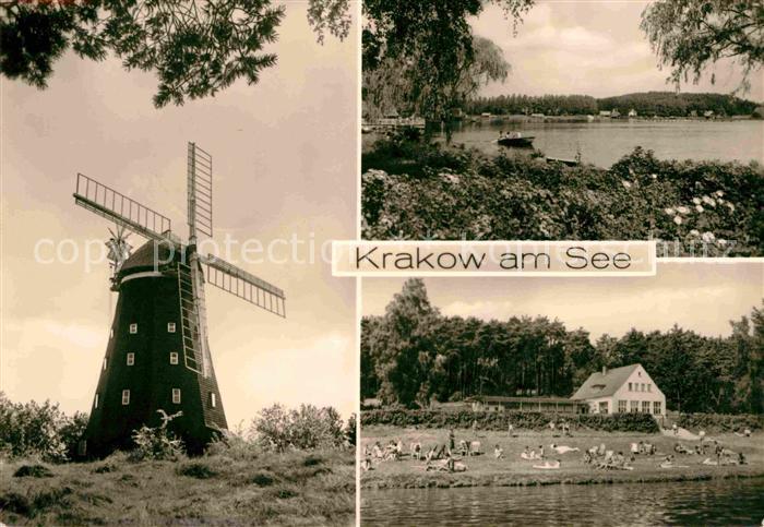 Krakow See Hollaender Muehle See Gaststaette Joernberg