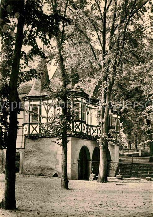 Muehlhausen Thueringen Brunnenhaus