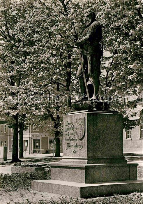 Marienberg Erzgebirge Herzog Heinrich Denkmal