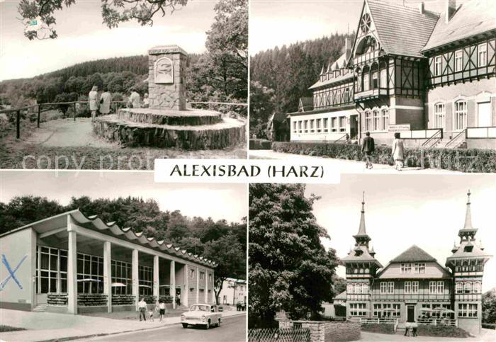 Alexisbad Harz Friedensdenkmal Hotel Linde Goldene Rose
