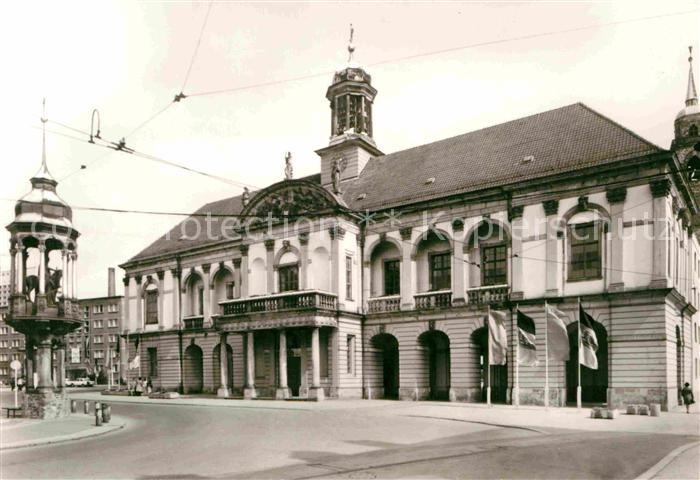 MAGDEBURG  CITY Barockbau des Rathauses