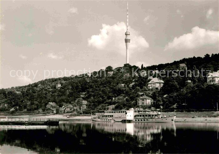 Wachwitz MS Wilhelm Pieck Fernsehturm