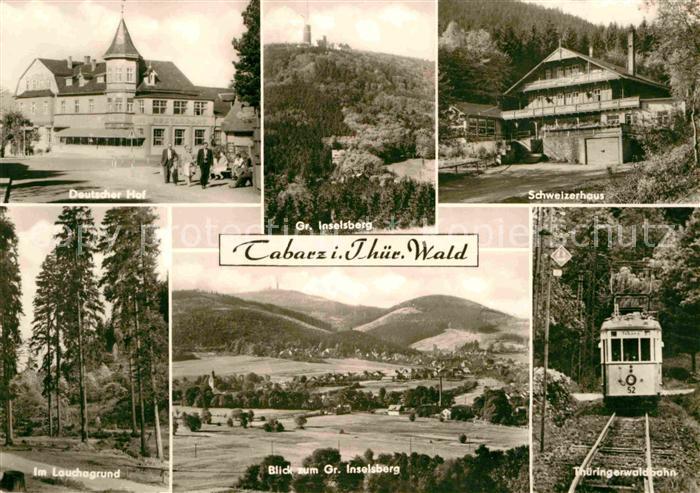 Tabarz Thueringerwaldbahn Schweizerhaus Deutscher Hof