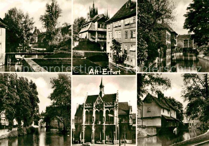 ERFURT  CITY Teilansichten Altstadt-Erfurt
