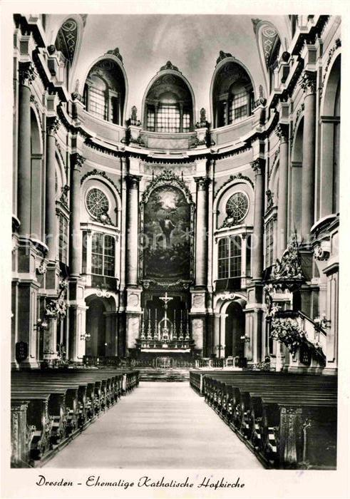 DRESDEN Elbe Hofkirche