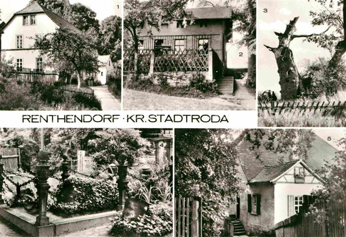 Renthendorf Brehmschule Brehm-Gedenkstaette Pfarrei