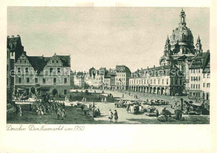 DRESDEN Elbe Neumarkt
