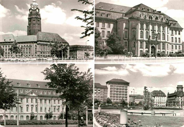 DRESDEN Elbe Rathaus