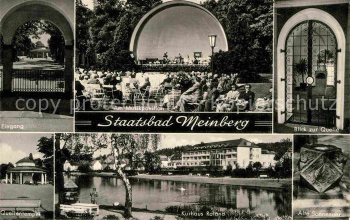 Meinberg Bad Staatsbad Quelle Musikpavillon