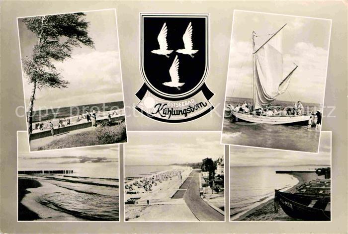 Kuehlungsborn Ostseebad Strand Boote