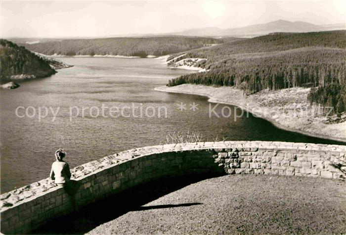 Rappbodetalsperre Blick vom Roten Stein