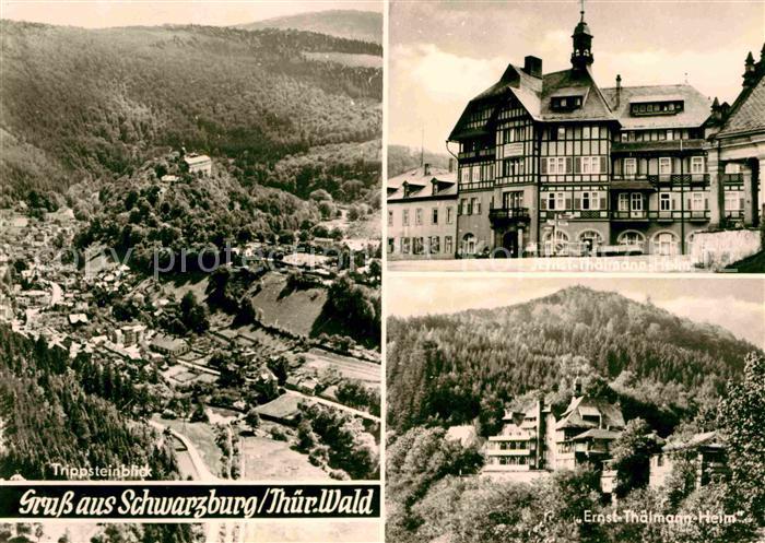 Schwarzburg Thueringer Wald Trippsteinblick Ernst-Thaelmann-Heim