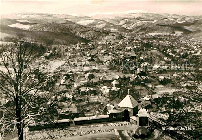 Wernigerode Harz Blick vom Schloss Feudalmuseum