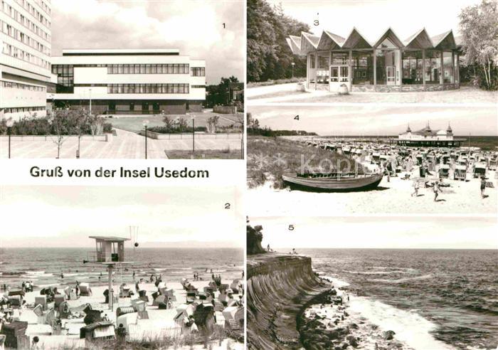 Zinnowitz Ostseebad Bansin Heringsdorf Ahlbeck Koserow Straende Seebruecke