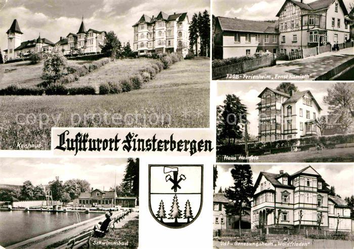 Finsterbergen Kurhaus Haus-Hainfels Genesungsheim-Waldfriedne