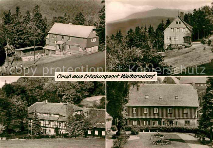 Waltersdorf Bad Schandau Jugendherberge Lausitzer Huette Hubertusbaude Sonneberg