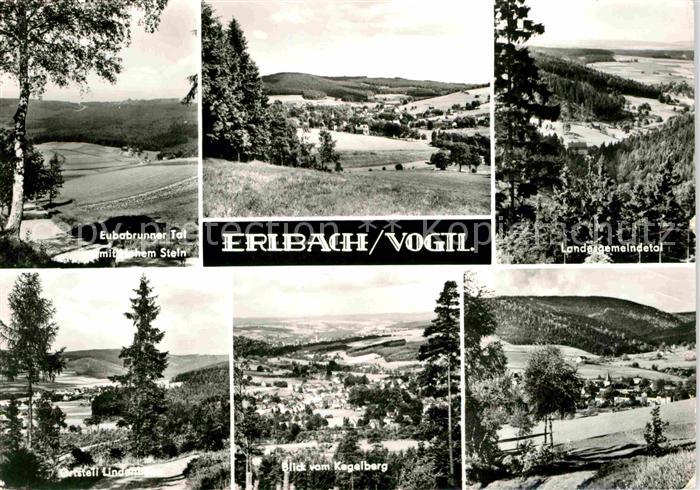 Erlbach Vogtland Blick vom Kegelberg Musikinstrumente