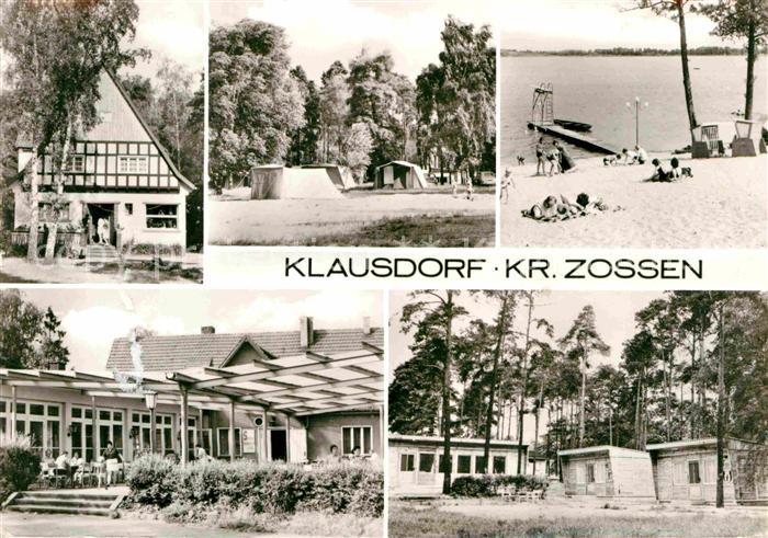 Klausdorf Mellensee Strand Bungalows Camping