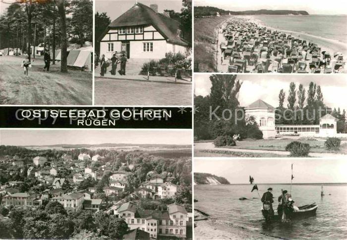 Goehren Ruegen Fliegeraufnahme Strand Camping