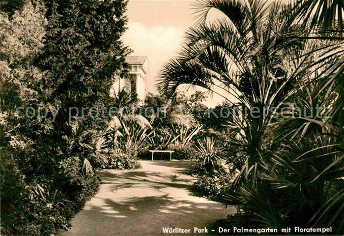 Woerlitz Palmengarten mit Floratempel