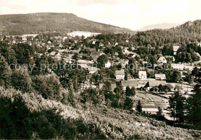 Jonsdorf Zittauer Gebirge mit Hochwald