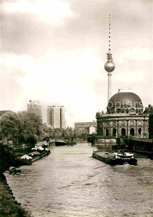 BERLIN  CITY Bodemuseum Fernsehturm