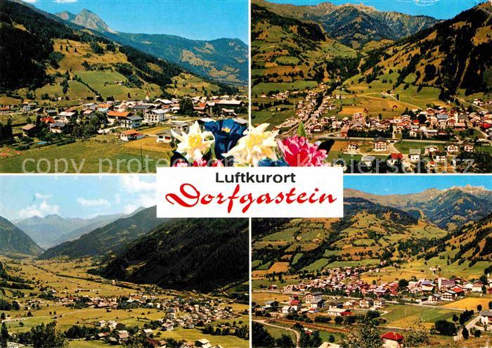 Dorfgastein Fliegeraufnahmen mit Baerenkogel Schuhflicker Stubnerkogel