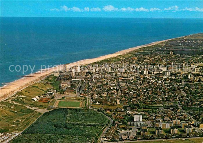 Westerland Sylt Fliegeraufnahme