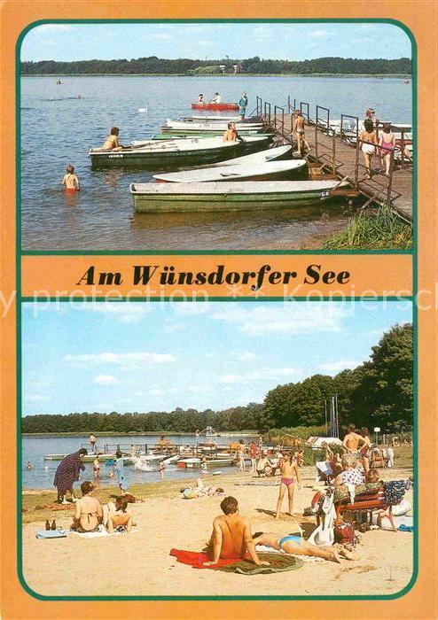 Wuensdorf Seepartie Strand