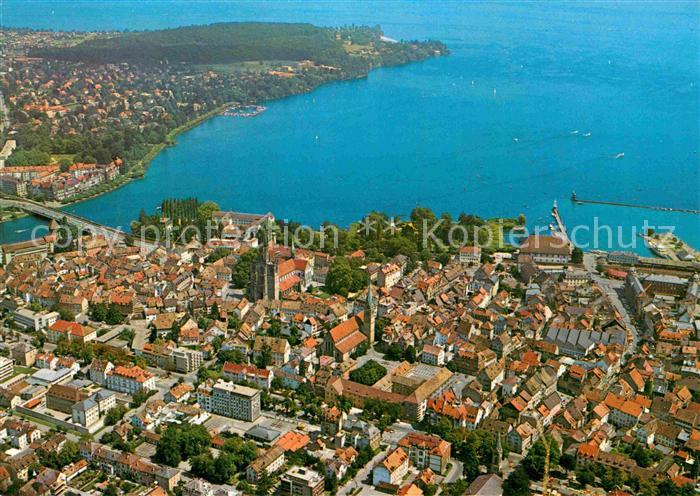 Konstanz Bodensee Fliegeraufnahme