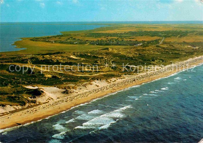 Kampen Sylt Fliegeraufnahme Buhne 16