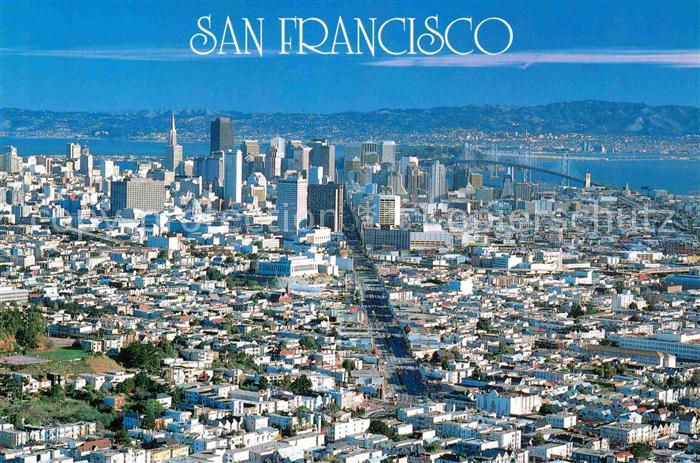 San Francisco California Fliegeraufnahme