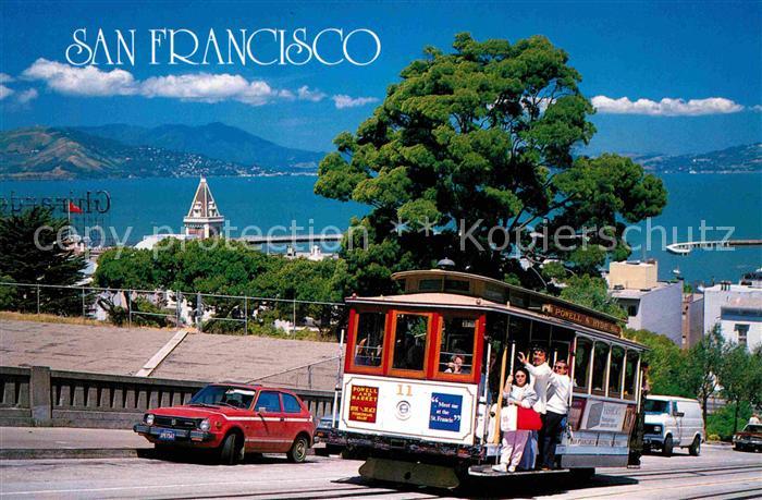 San Francisco California Cable Car Hyde Street