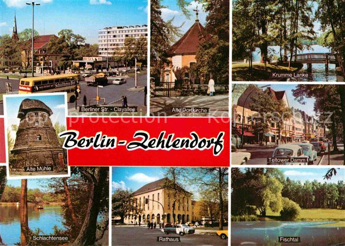 Zehlendorf Berlin Alte-Muehle Clayallee Krumme-Lanke Schlachtensee Teltower-Damm