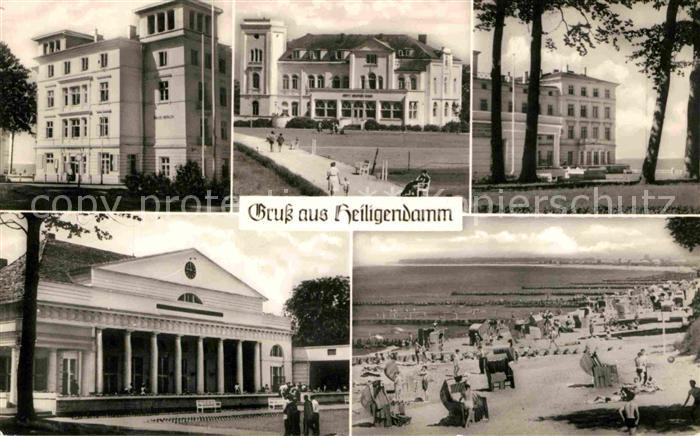 Heiligendamm Ostseebad Kurheime Kulturhaus Strand