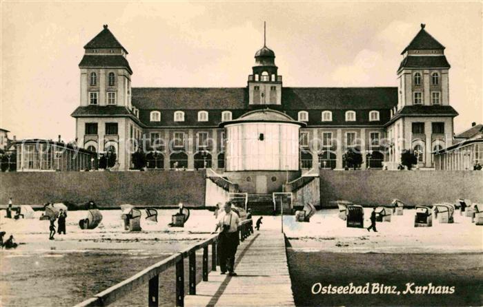 Binz Ruegen Kurhaus Strand