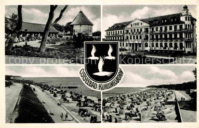 Kuehlungsborn Ostseebad Konzertgarten Kurhaus Strand Promenade