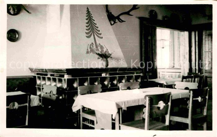 Stutenhaus Adlersberg Berggaststaette VEB Zeiss Gastraum Kamin