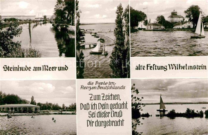 Steinhude Steinhuder Meer Festung Wilhelmstein Segeln Poesie