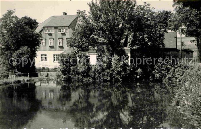 Crottendorf Erzgebirge Gasthof Ferienheim Waldhaus Teich