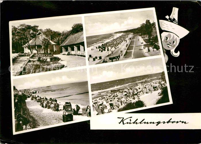 Kuehlungsborn Ostseebad Konzertgarten Strand Promenade