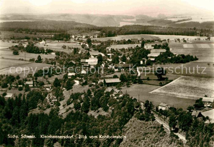 Kleinhennersdorf Panorama Blick vom Kohlbornstein