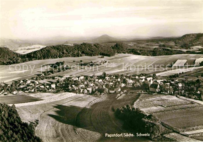 Papstdorf Fliegeraufnahme
