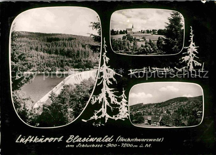 Blasiwald Panorama Luftkurort Schwarzwald