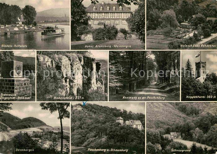 Rinteln Weser Niedersachsen Wesergebirge zwischen Rinteln und Hessisch Oldendorf