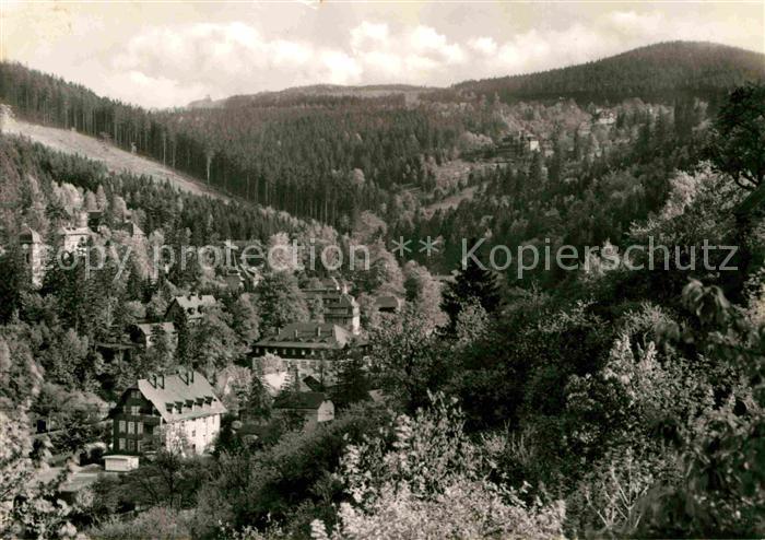 Kipsdorf mit Baerenfels und Spitzberg