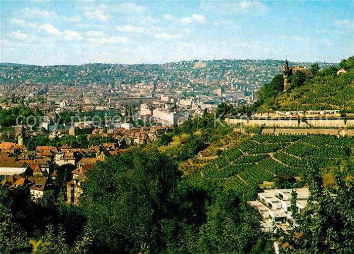 STUTTGART  CITY Neue Weinsteige mit Blick auf die Stadt