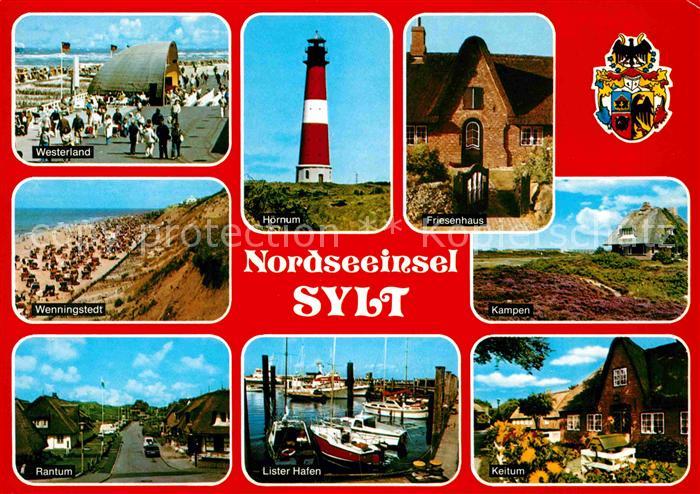 Insel Sylt Konzertpavillon Strand Wenningstedt Rantum Hornum Leuchtturm Lister H