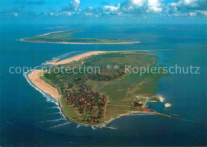 Baltrum Nordseebad Insel Fliegeraufnahme