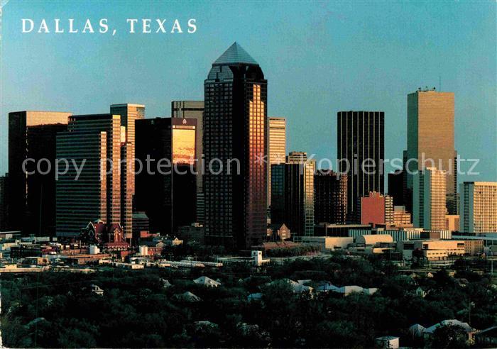 Dallas Texas Downtown Skyscrapers